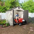 8' x 7.5' Lifetime Special Edition Heavy Duty Plastic Shed (2.43m x 2.28m)