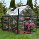 6' x 8' Palram Canopia Harmony Grey Greenhouse (1.85m x 2.47m)