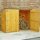 6' x 2'6 Shire Wooden Bike Shed & Garden Storage - No Floor