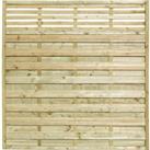 Forest 6' x 6' Kyoto Pressure Treated Decorative Fence Panel (1.8m x 1.8m)