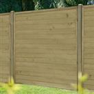 Forest 6' x 6' Pressure Treated Tongue and Groove Fence Panel (1.83m x 1.83m)