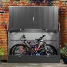 6x3 Trimetals Anthracite 'Protect.a.Cycle' Secure Garden Bike Storage