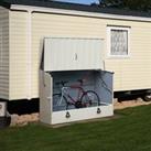 6x3 Trimetals Cream 'Protect.a.Cycle' Secure Garden Storage