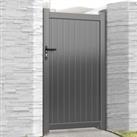 Devon Premium Metal Side Gate - Grey