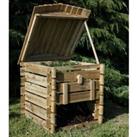 Forest Beehive Wooden Compost Bin 2'5x2'6 (0.74x0.74m)
