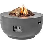 Happy Cocoon Grey Bowl Gas Patio Heater