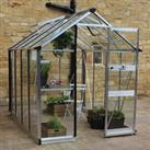 6' x 8' Halls Cotswold Burford Small Greenhouse with Toughened Glass (1.94m x 2.56m)