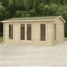 Forest Rushock 5m x 4m Log Cabin (45mm)