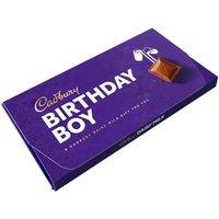 Cadbury Birthday Boy Dairy Milk Chocolate Bar with Gift Envelope