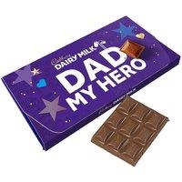Cadbury Dad My Hero Star Dairy Milk Bar Envelope