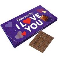 Cadbury Valentine's Day Dairy Milk Chocolate Bar with Gift Envelope