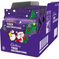 Cadbury Chocolate Tree Decorations 72g (Box of 6)