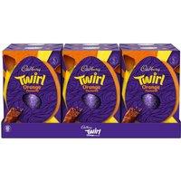 Cadbury Orange Twirl Chocolate Easter Egg (Box of 6)