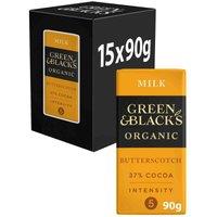 Green & Black's Organic Butterscotch 90g Bar (Box of 15)