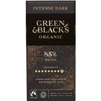 G&B Organic Dark 85% 90g Bar (Box of 15)