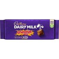 Cadbury Dairy Milk Crunchie Chocolate Bar 180g