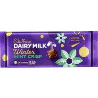 Christmas Dairy Milk Mint Crisp Gift Chocolate Bar 360g