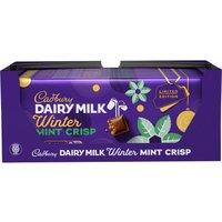 Christmas Dairy Milk Mint Crisp Gift Bar 360g (Box of 13)
