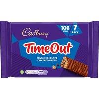 Cadbury Time Out Bar 7 Pack 141.4g