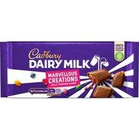 Dairy Milk Jelly Popping Candy Chocolate Bar 160g