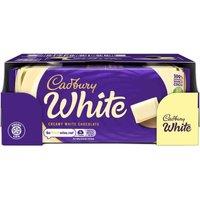 Cadbury White Chocolate Bar 90g (Box of 24)