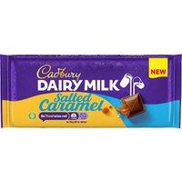 Cadbury Dairy Milk Salted Caramel Chocolate Bar 120g