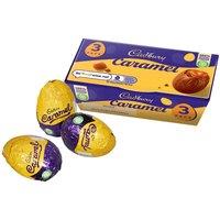 Cadbury Caramel Milk Chocolate Eggs 120g (Box of 3)