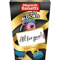 Maynards Bassetts Liquorice Allsorts Carton (350g)