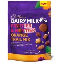 Cadbury Fruitier & Nuttier Chocolate Orange Trail Mix 100g (Box of 10)