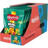 Maynards Bassetts Mini Gems Bag 130g (Box of 10)