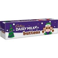 Cadbury Christmas Chocolate Buttons Tube 72g (Box of 15)