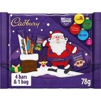 Cadbury Christmas Chocolate Selection Pack 78g