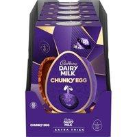 Cadbury Dairy Milk Chocolate Chunky Easter Egg (Box of 4)