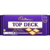 Cadbury Top Deck Milk and White Chocolate Limited Edition Bar