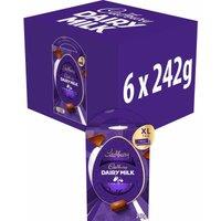 Cadbury Dairy Milk Easter Egg 242g XL (Box of 6)