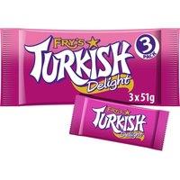 Fry's Turkish Delight Chocolate Bar Pack of 3