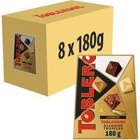 Assorted Toblerone Diamond Truffles Chocolate Box 180g (Box of 8)