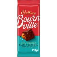 Bournville Salted Caramel Dark Chocolate Bar 110g