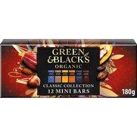 Green & Black's Classic Miniatures Chocolate Bar Collection 180g