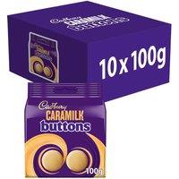 Cadbury Caramilk Buttons Bag 100g (Box of 10)