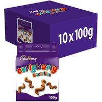 Curly Wurly Squirlies Chocolate Bag 100g (Box of 10)