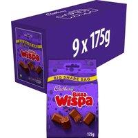 Cadbury Bitsa Wispa Chocolate Share Bag 175g (Box of 9)