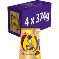 Cadbury Mini Eggs Inclusion Easter Egg XXL 374g (Box of 4)