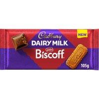 Cadbury Dairy Milk Lotus Biscoff Chocolate Bar 105g