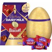 Cadbury Dairy Milk Lotus Biscoff Chocolate Easter Egg XXL 368g