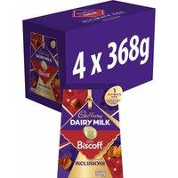 Cadbury Dairy Milk Lotus Biscoff Easter Egg XXL 368g (Box of 4)