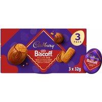 Cadbury Lotus Biscoff Milk Chocolate Egg 32g (Pack of 3)