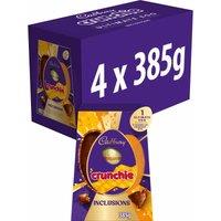 Cadbury Ultimate Crunchie Inclusion Egg XXL 385g (Box of 4)