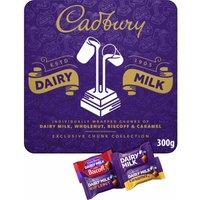 Cadbury Dairy Milk Chunk Collection Gift Tin 300g