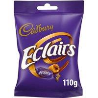 Cadbury Chocolate Eclairs Toffee & Chocolate 110g Bag